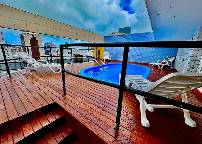 Flat Perfeito No Coracao De Boa Viagem